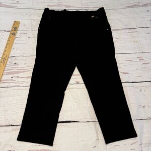 ⭐️ Rafaella Comfort Black Crop Stretch Pants – Women’s 18 ⭐️